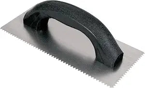 QEP 3/16" x 5/32" V-Notch Economy Flooring Trowel