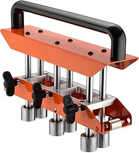 3-Station Sheet Metal Roller Bender, 090 Large-Radius Roller, Aluminum Standing Seam Roof Bending Tool