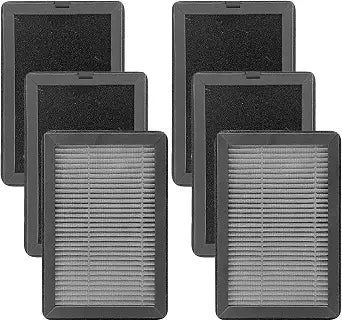 6 Pack Replacement Filters for SimPure AP3J9 / Redypure JR6 air Purifiers