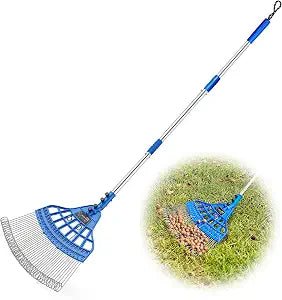 Zozen Acorn Gatherer, Yard Lawn Tool for Quickly Raking Acorns into Piles