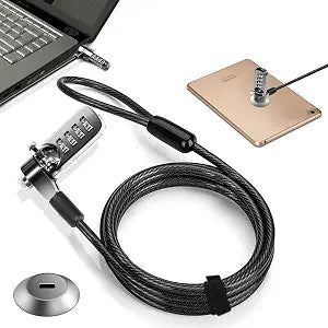 Computer Laptop Cable Lock for Laptop Computer Tablet Other Digital Device