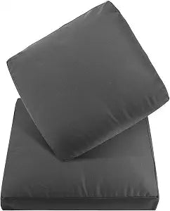 GlikCeil 9 lb Sensory Weighted Hug Pillow with Glass Bead Filled, Grey Soft Weighted Polyester Pillow for Adults Men Women Hugging, 12 x 12 Inch