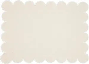 Scalloped Hem Placemat (Set of 4)