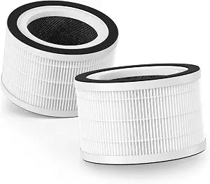 Air Filter Replacement for Afloia Fillo/Halo, Also Compatible with Mooka Allo Air Purifiers, 2 Pack