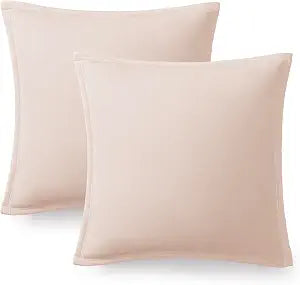 UGG Coco 2-Pack Decorative Pillows - Soft & Plush Throw Pillow Inserts with Throw Pillow Covers - Perfect for Sofa, Bed, Living Room Decor or Home Decor, 20" x 20", Pink Himalayan Salt