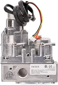MH3V-L5-A Dexen OEM CSA Certified MH3V Motorized Propane Electronic IPI Gas Valve for Direct Vent Fireplaces, Gas Stoves, and Gas Log Sets