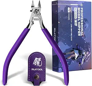 RUITOOL Model Nippers for Beginners, 4.7" Single Blade Nipper for Gunpla