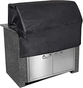 iCOVER Built-in Grill Cover 37 Inch, Heavy Duty Waterproof BBQ Grill Top Covers, Built in Grill Cover for Outdoor Grill, Outdoor Kitchen Barbecue Cover for Bull, Char-Broil, Napoleon, Weber and More