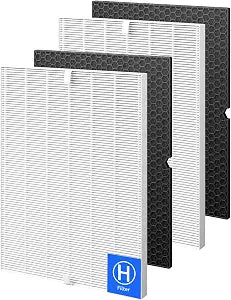 2 Set 116130 Filter H For Winix 5500-2 Plasmawave & AM80 Air Purifier