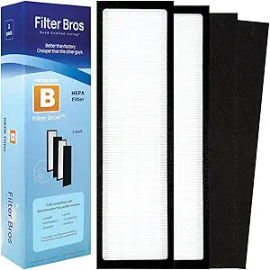 Filter Bros High Efficiency Filter B Replacement Fits GermGuardian FLT48252PK AC4825 AC4900