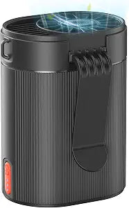 2026 Upgraded Wearable Waist Clip on Fan - 25H Battery 4-in-1 Personal Clip on Belt Fan, Ultra-Lightweight Rechargeable Hands-Free Body Fan with 4 Speeds for Outdoor Work, Jobsite