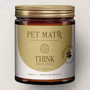 Think Cognitive and Calming Supplement with Collagen and Magnesium - Supports Nervous System Against Stress, Behavioral Challenges, and Cognitive Issues