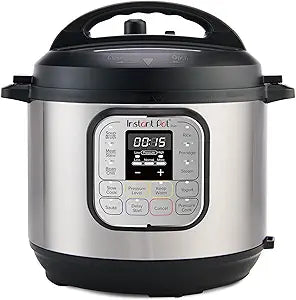 Instant Pot Duo 7-in-1 Mini Electric Pressure Cooker, Slow Rice Cooker, Steamer, Saut, Yogurt Maker, Warmer & Sterilizer, Includes Free App with over 1900 Recipes, Stainless Steel, 3 Quart