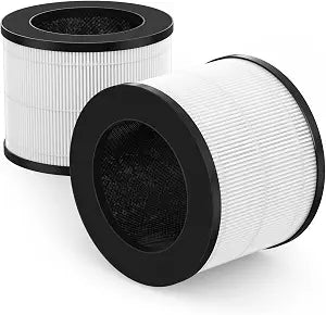 EPI153 Replacement Filter, Compatible with MOOKA and KOIOS EPI153 Purifier, 3-in-1 Filter Replacement for EP1153, 2-Pack