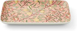 Spode's Morris & Co - 12" Serving Tray | Citrus Fruit Design | Made of Porcelain | Dishwasher and Microwave Safe | Kitchen Centerpiece | for Serving Tea, Dessert, and Main Courses