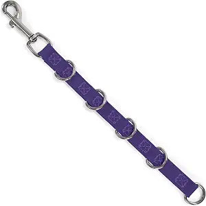 Jelly Pet Dog Grooming Loop Extender Strap for Grooming Table and Tub, Made with Rubber Waterproof Material, Extends Loops 13inches (Purple)