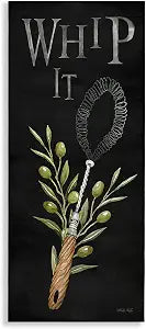 Stupell Industries Vintage Kitchen Whip It, 17 x 40 Inch Canvas Wall Art