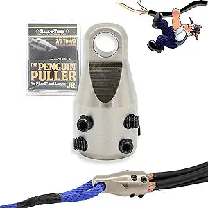 Rack-A-Tiers Penguin Puller Jr. Wire Pulling Attachment, Electrical Cable Pulling Tool, Wire Pulling Head for Electricians (69705)