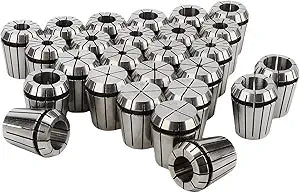 26 PCS ER32 Collet Set, 1/32''-13/16" Precision Spring ER32 Shank Chuck for Boring, Drilling, Tapping, Milling Lathe Engraving Tool