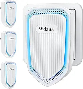 Air Ionizers Plug In Air Purifier 4 Pack Negative Ion Air Purifiers Ionizer for Home, Bedroom, Office, Basement Kitchen Odor Reducer Pets Smoke Smell