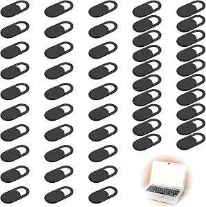 50pcs Phone Camera Cover, Camera Cover Slide Computer Cameras Covers Slide Front Camera Cover for Laptop, Computer, Phone
