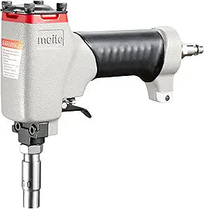 meite 1170 Pneumatic Deco Nail Gun 7/16 Inch (11.7mm) Head Diameter Air Decorative Tack Nailer Pins Nailer for Sofa Leather, Upholstering Furniture