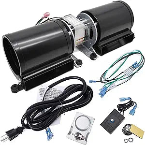 Fireplace Fan Kit for Regency Wood & Gas Stove, 910-157/P Blower Kit for Regency Fireplace Inserts, Osburn, Nordica, Valley Comfort, Pacific, Rotom R7-RB167 846-515 Blower Replacement