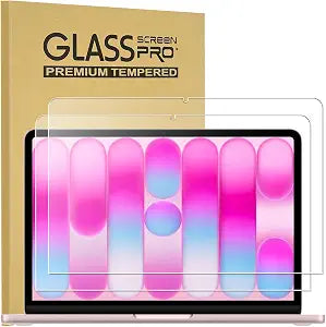 KEANBOLL 2 Pack Tempered Glass Screen Protector for New Apple 2026 MacBook Neo 13 inch (Model: A3404) Laptop with A18 Pro Chip 13-lnch Laptop, 9H Hardness, Anti Scratch, Bubble Free