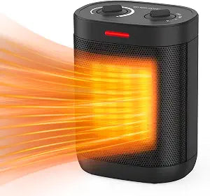 1500W Portable Space Heater, PTC Ceramic Indoor Heater