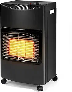 Propane Patio Heater, 18,000 BTU Foldable Outdoor Propane Heater with LP Regulator, Portable Gas Heaters for Camping, Garage, Porch and Backyard
