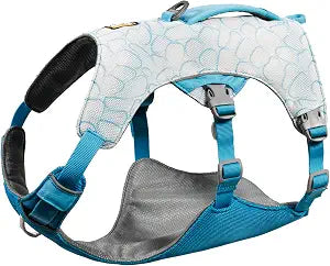 Ruffwear, Swamp Cooler Dog Harness, Lightweight with Evaporative Cooling for Hot Weather, Biolumin Blue, XX-Small