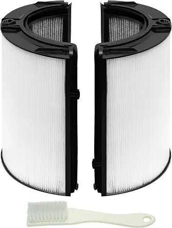360 Combi Glass True HEPA + Carbon TP07 Filter Replacement, Compatible with Dyson TP07 TP10 TP06 HP06 TP04 HP04 PH02 PH01 PH03 PH04 HP09 TP09 HP07 HP10 Air Purifier, Part No. 970341-01