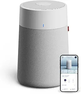 BLUEAIR Blue Pure 511i Max Smart Air Purifier for Bedroom & Small Rooms up to 926 Sq Ft, HEPASilent Air Cleaner for Pets, Allergies, Smoke & Dust, Quiet WiFi Air Purifier with Auto Mode