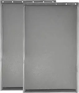AMZOO Extra Large Replacement Dog Door Flap - Compatible with PetSafe PAC 11-11040, Measures 13 3/4 x 24 3/8 - Durable and Flexible2 Packs