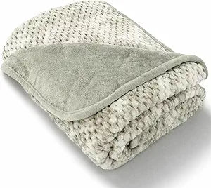 Waterproof Dog Blanket for Cats & Dogs, Washable Couch Cover, Reversible Furniture Protector Blanket, Large Soft Sherpa Fleece, Couch Protector, Pet Throw Blankets, 60" x 70"