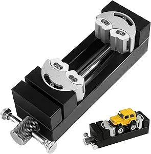 Fractal Vise,Mini Bench Vice Clamp for Any Shape Adaptive Smart Fractal Vise,Heavy Duty Self-Adjusting Aerospace-Grade Aluminum Alloy, for DIY, Crafts, Model Building, Jewelry Making,Repair