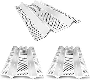 3PACK 17.5inch Stainless Steel Flame Tamer Grill Replacement Parts Heat Plates for Blaze BLZ-3PRO-LP, BLZ-3PRO-NG, BLZ-4PRO-LP, BLZ-4PRO-NG Gas Grills
