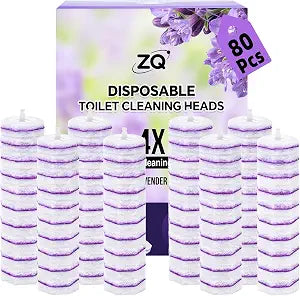 Toilet Brush Refills for Clorox, Toilet Bowl Cleaner Refill Pads