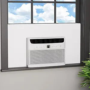 Mxclimate Full Surround Window AC Insulation Foam Side Panels for Air Conditioner Units, 48'' Width Indoor Window Seal Kit Cover, Winter and Summer