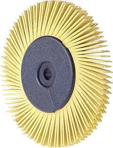 Scotch-Brite8482 Radial Bristle Brush, 6 in x 1/2 in x 1 in 80 With Adaptor