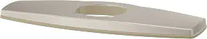 Pfister 961-230B Deckard Deckplate for 1-Handle Bathroom Faucet, Matte Black