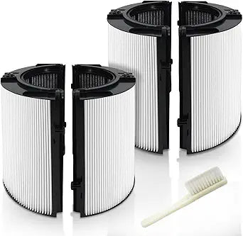 2 Pack HP1 HP2 Filter replacement For Dyson HP1 HP2 HP10 TP07 TP10 TP09 TP06 TP04 TP7A HP07 HP06 HP04 HP09 HP4A HP7A PC2 PC1 DP04 360┬░combi glass carbon air puri-fier filter