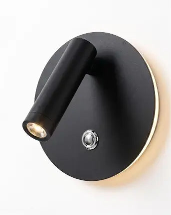 6W LED Bedside Wall Sconce with Switch, Wall Mounted Reading Light