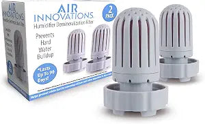 Air Innovations HUMIDIF Humidifier Demineralization Filters-Plastic-Set of 2, Silver