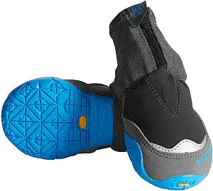 Ruffwear, Polar Trex Dog Boots, Ultimate Winter Paw Protection, Insulated Grip & Anti-Snow Gaiter for Extreme Cold Adventures, Obsidian Black, 2.50"