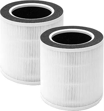 VK-6067B Filter Compatible with Vremi Air Purifier and HOKEKI VK-6067B Air Purifier, 3-in-1 H13 Grade True HEPA Filter, 2-Pack