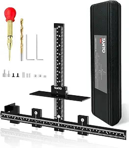 Precision Cabinet Hardware Jig for Woodworking Adjustable & Durable