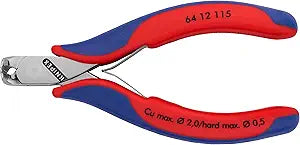 KNIPEX Tools 64 12 115 Electronics End Cutting Nippers, 4.5-Inch