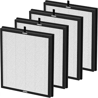 AP303 AP304 Replacement Filters, Compatible with DAYETTE FRESHDEW Air Puri-fier AP303/AP304, 3-in-1 Filtration System Replacement Filters,4 Pack