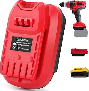 TPDL Adapter for Craftsman V20 Cordless Tools, for DeWalt 20V for Milwaukee M18 Battery Convert to for Craftsman New 20V Power Tool (Adapter Only)